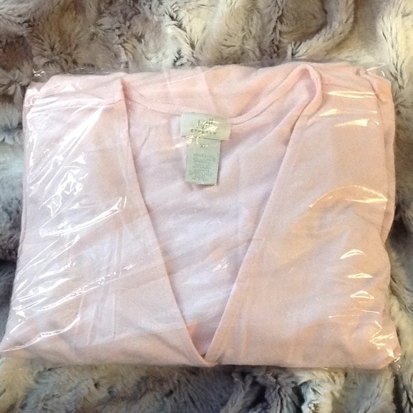 J. Jill Tops - J. JILL XL SEXY low v-neck LS top